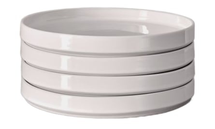 West Elm Straight-Sided Stoneware Salad Plates