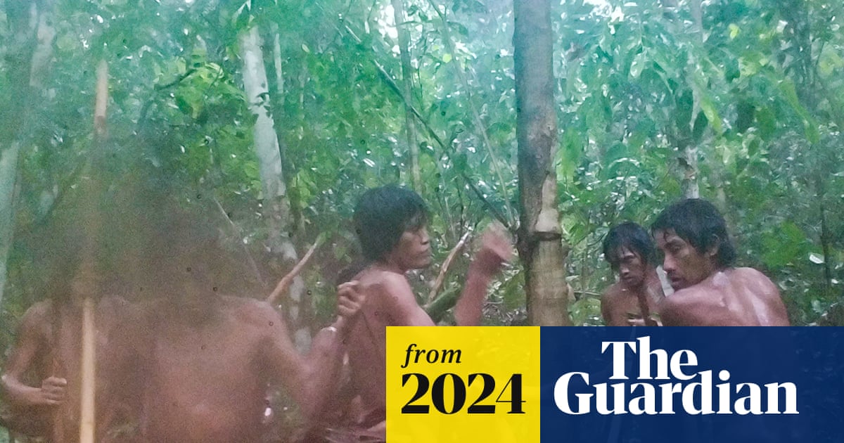 Photographs reveal first glimpse of uncontacted Amazon community