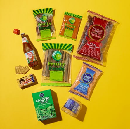 Asma Khan’s picks from Fruity Fresh in London including lentils and cassia bark
