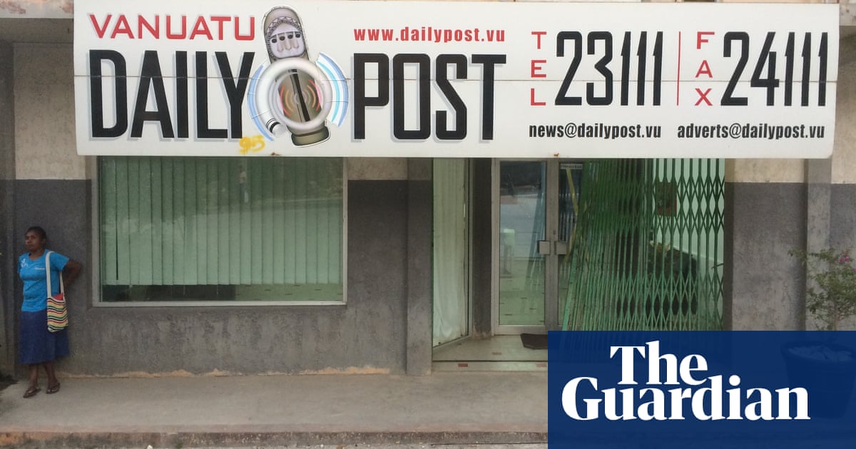 Attack on the media: Vanuatu newspaper boss has work visa refused