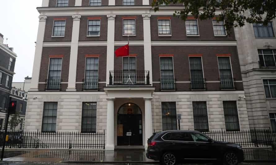 The Chinese embassy