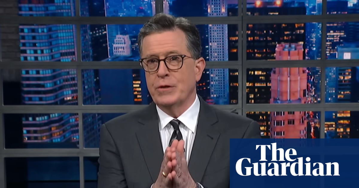 Colbert on Trump’s shifting tone on Iran: ‘It’s a military strategy known as starting a 1,000-piece jigsaw puzzle’