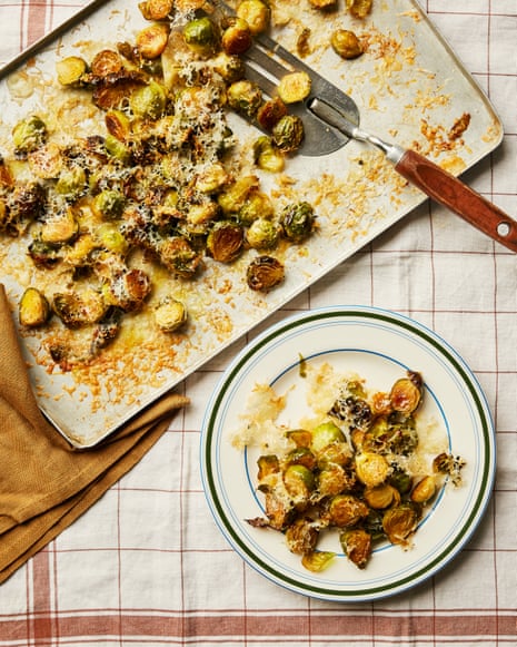 José Pizarro's recipe for crisp roast brussels sprouts with a
