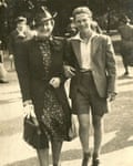 Ben Abeles with his mother in Prague just before leaving for England in July 1939