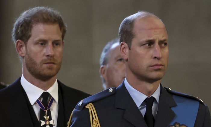 William, Prince of Wales, and Harry, Duke of Sussex, will both be in uniform at the Queen’s vigil at their father’s request.