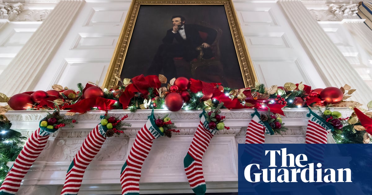 Jill Biden decks the White House halls for Christmas in pictures US