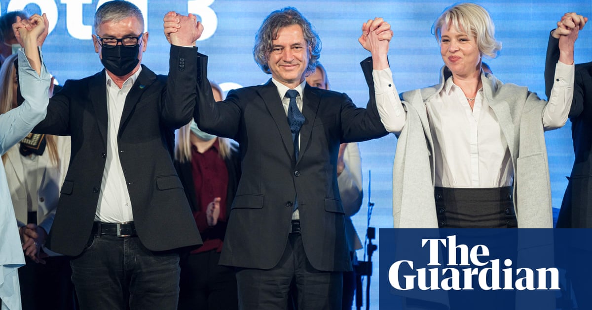 Opposition Slovenian liberal party on course for landslide win, say exit polls