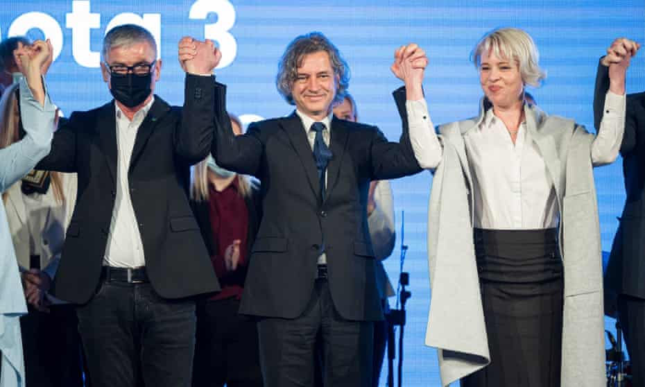 Slovenia election: liberal newcomer Robert Golob defeats populist PM | Slovenia | The Guardian