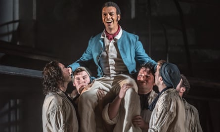 ‘Touchingly sincere’... Roderick Williams as Billy in Opera North’s production of Billy Budd.