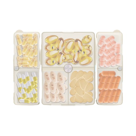 FYY 7 Day Pill Organiser, Travel Tablet Box