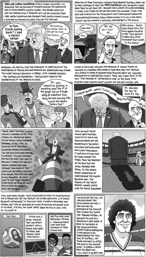 David Squires on … the World Cup final, panel 1