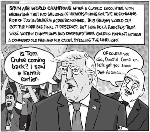 David Squires on … the World Cup final, panel 1