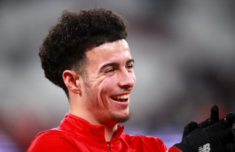 Curtis Jones is available for selection after missing Liverpool’s last two games with injury.