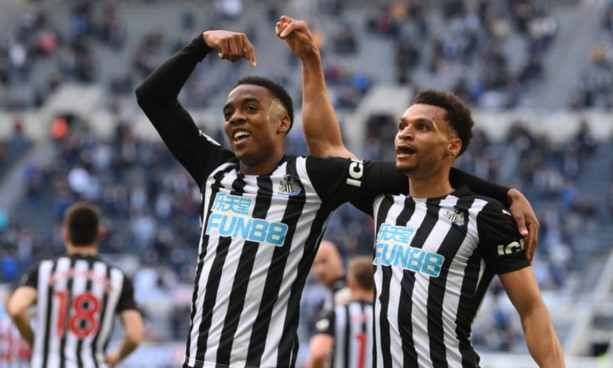 Joe Willock embodied Newcastle’s recovery towards the end of the season.