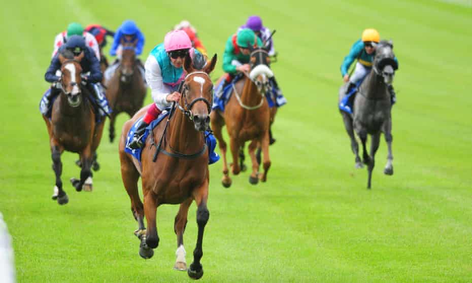 Enable and Frankie Dettori were easy winners of the Irish Oaks earlier this month.
