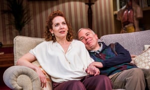 Katherine Parkinson (Eleanor) and Steve Pemberton (Brian) in Dead Funny.