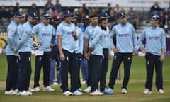 England’s captain Eoin Morgan (right) and his teammates must isolate after a Covid-19 outbreak following the one-day series against Sri Lanka.