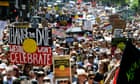 Huge crowds attend Invasion Day marches across Australia's capital cities