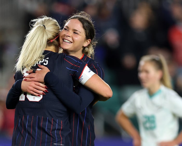 Emma Sears shines with hat-trick as USA women put six past New Zealand