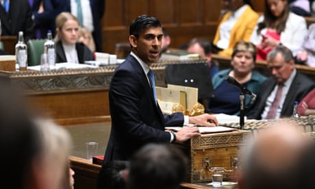 Rishi Sunak announced what he called a ‘temporary targeted energy profits levy’ in the Commons.