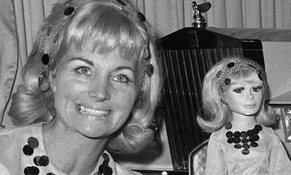 Sylvia Anderson and Lady Penelope of Thunderbirds