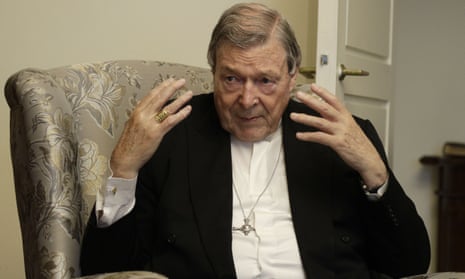 Australian cardinal George Pell interviewed by The Associated Press in his home at the Vatican