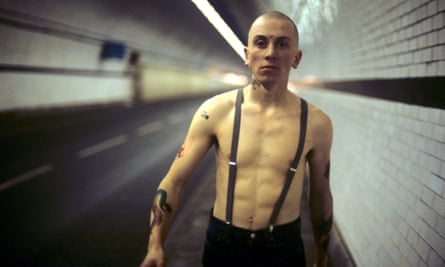 Tim Roth in ‘Made in Britain’ - 1982 ITV Archive Drama focusing on 16-year-old Trevor, just out of school, perceptive, articulate, unemployed, a skinhead with a swastika on his forehead and facing yet another appearance in the juvenile court. He considers himself a success.