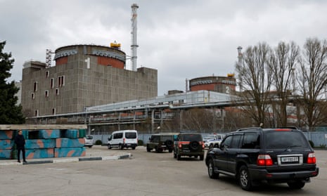 International Atomic Energy Agency arrive under Russian escort at Zaporizhzhia nuclear power plant in late March