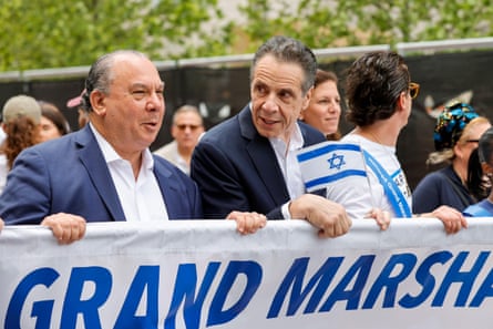 people walk in a parade