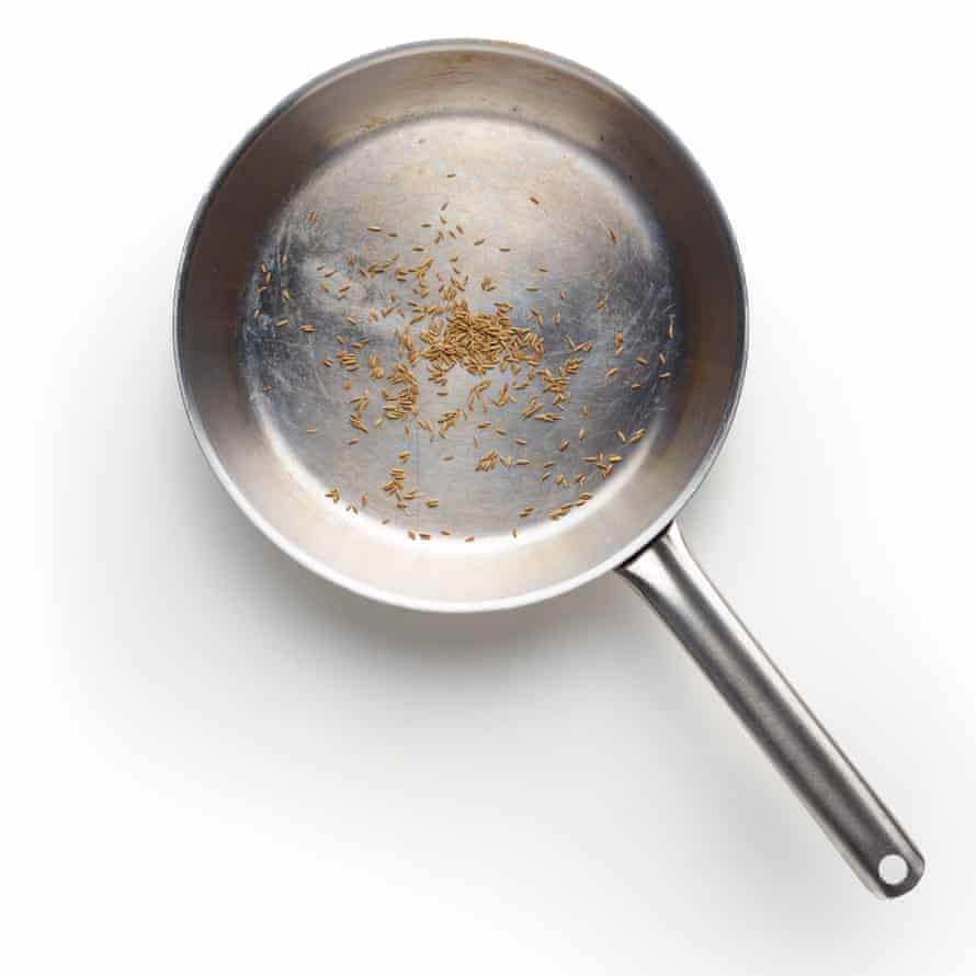 How to make the perfect masala omelette – recipe | Felicity Cloake's How to make the perfect … 1 Felicity Cloake’s perfect masala omelette 1b: toast the cumin seeds.