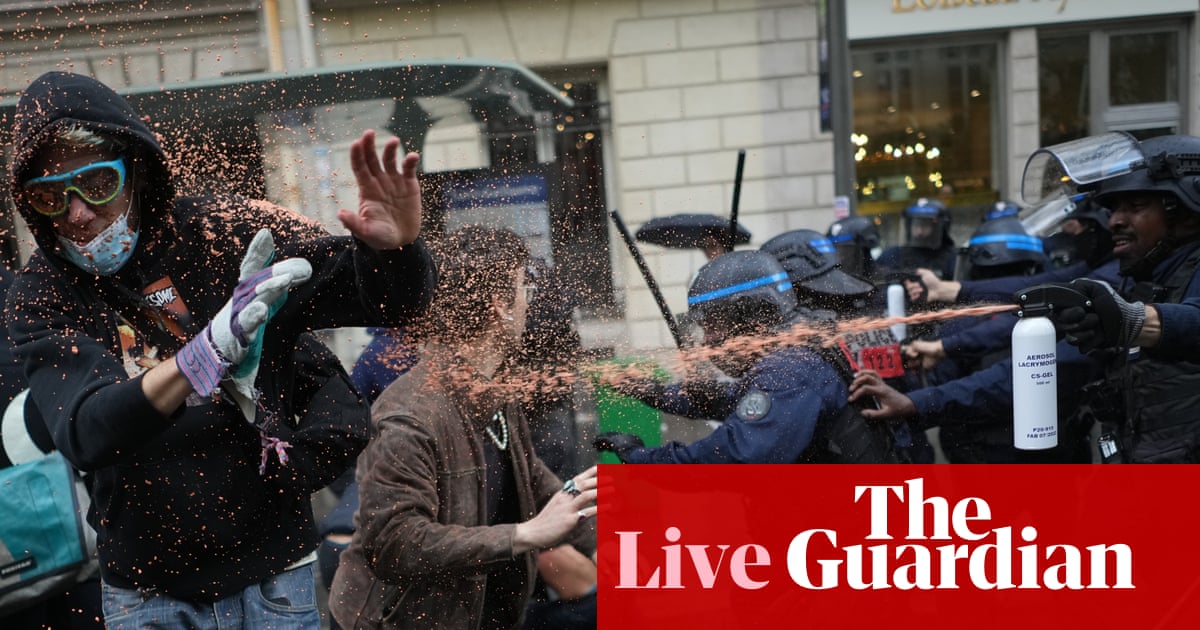 French Education Minister Denies Police Brutality as Student Protests Continue