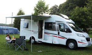 Maddy at campervan