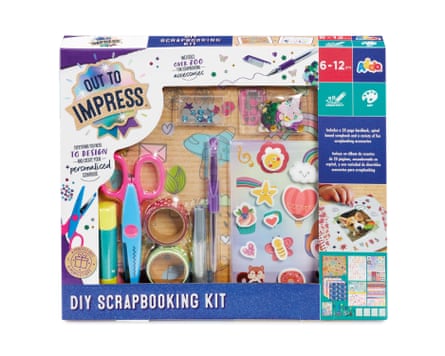 Out to Impress DIY Scrapbooking Kit Craft Set
