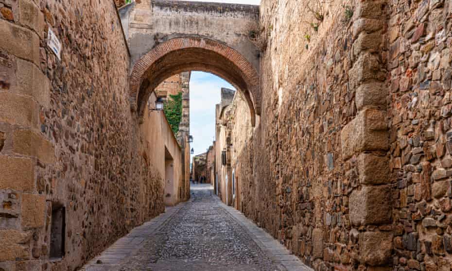 Coração Medieval de Cáceres.