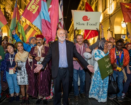 Carlo Petrini, founder of the Italian ‘slow food’ movement.