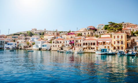 The Dodecanese island of Chalki, close to Rhodes.