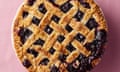 Felicity Cloake's blueberry pie.