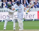 England v Pakistan: second men’s cricket Test, day two – live