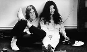 John Lennon and Yoko Ono in 1968.