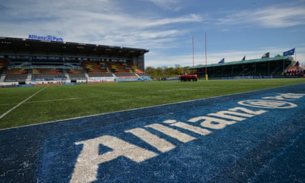 The surface at Allianz Park.
