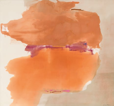 ‘A glimpse of the infinite’ … Sphinx, 1976, by Helen Frankenthaler. 