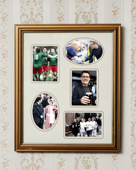 Design image of picture on wall with images of Burnham in it