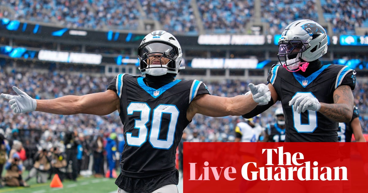Rams v Panthers, Texans v Colts, Cardinals v Bucs and more: NFL week 13 – live