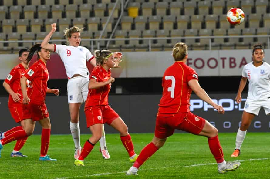 Mead hits four and White reaches 50 in England’s 10-0 rout of North Macedonia | Women's World Cup 2023 4 Ellen White scores her 50th England goal, to put the visitors 4-0 ahead.