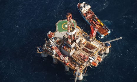 The Ocean Guardian semi-submersible rig, which drilled on behalf of Rockhopper Exploration off the Falkland Islands in 2010