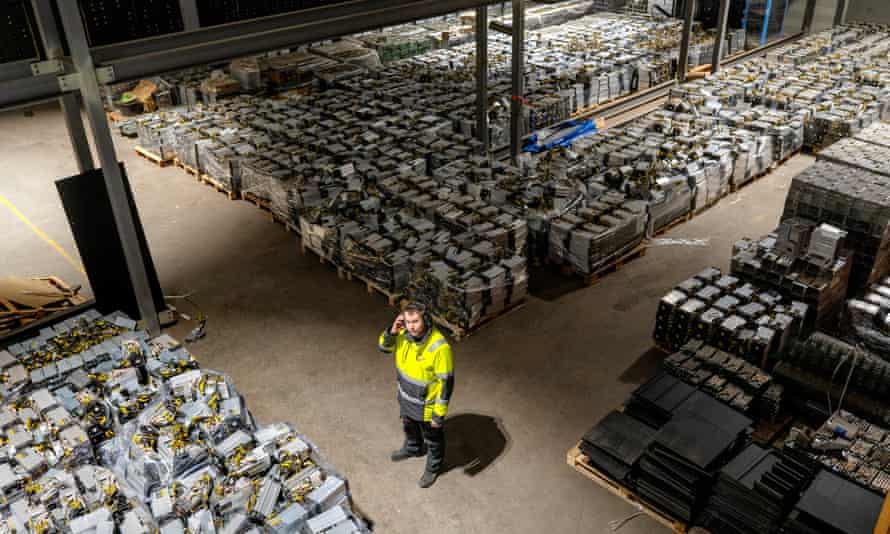 Antiguos mineros de bitcoin