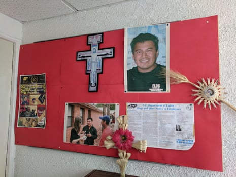 In 2007, Santiago Rafael Cruz, a young union organizer, was murdered at the Floc office in Monterrey.