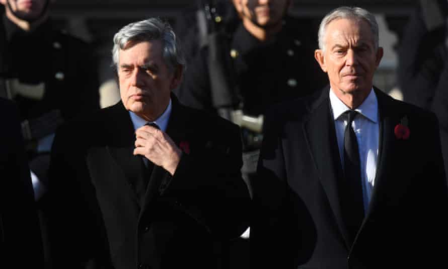 Gordon Brown and Tony Blair