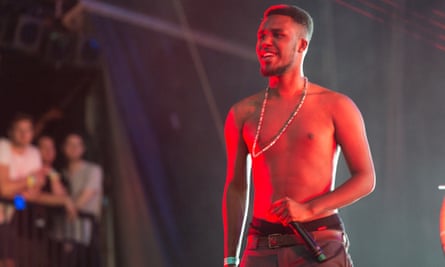 Grime writer: Novelist performs with Chase & Status at London’s Wireless Festival.