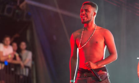 Grime writer: Novelist performs with Chase & Status at London’s Wireless Festival.